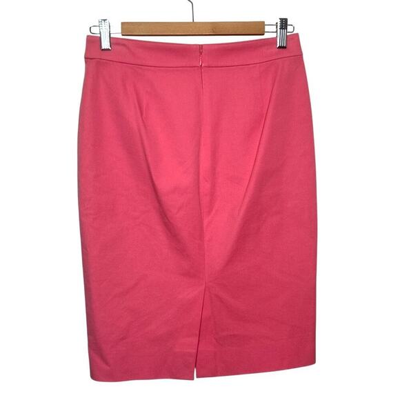 J. Crew Coral Pink No. 2 Pencil Skirt - Size 0 - Picture 2 of 5